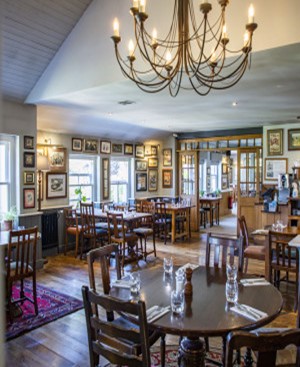 inside of the restaraunt 